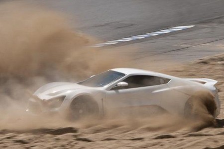 Sortie de route pour la Zenvo