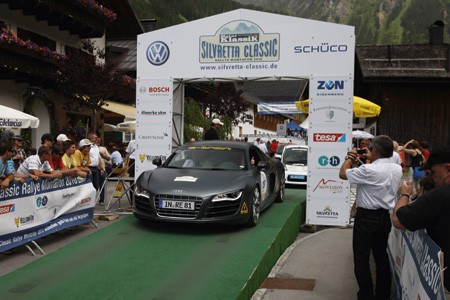 L'e-tron engagé dans un rallye électrique