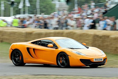 La première sortie publique de la MP4-12C