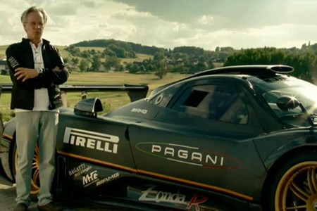 Horacio Pagani fait sa pub