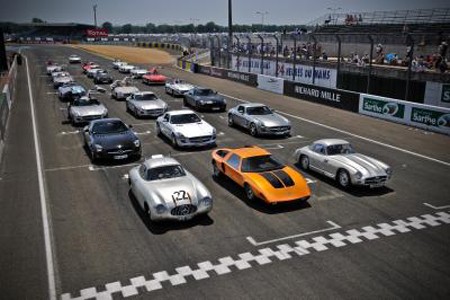 La parade papillon du Mans Classic