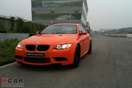 BMW a l'œil du tigre