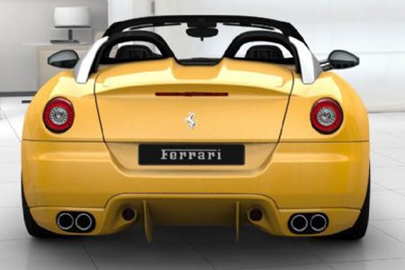 Plus de détails sur la Ferrari SA Aperta