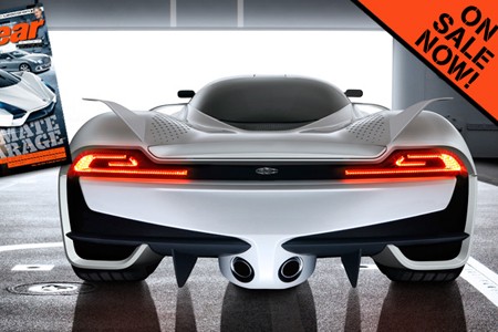 La SSC Ultimate Aero II vue de l'arrière