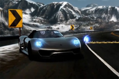 La Porsche 918 Spyder engagée dans une course poursuite