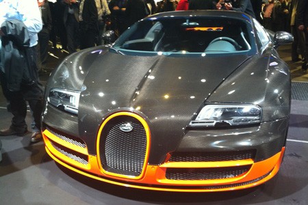 La Bugatti Veyron Supersport fait une escale à Paris