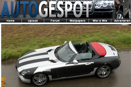 Le SLS AMG se découvre