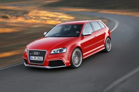 L'Audi RS3 Sportback, adopte un 5 cylindres