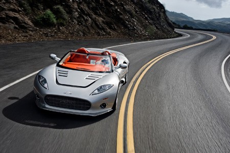 Débuts anglais pour la Spyker Aileron Spyder