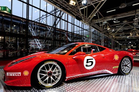 Les spécificités finales de la 458 Challenge