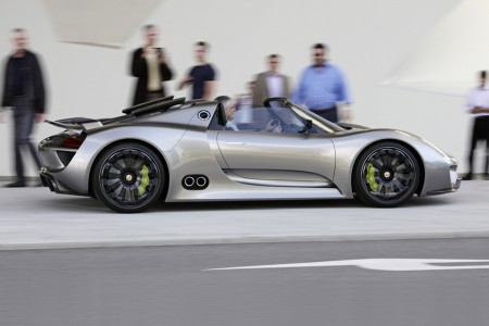 Des nouvelles photos de la Porsche 918  Spyder