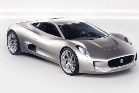 Le Jaguar C-X75 élu plus beau concept car de l'année
