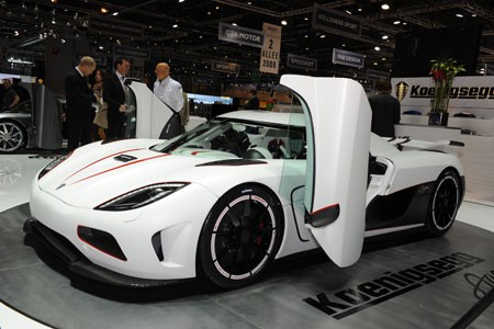 En direct de Genève : Koenigsegg Agera R, vraiment impressionnante