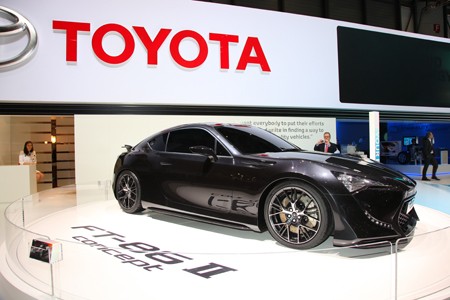 En direct de Genève: Toyota FT-86 II