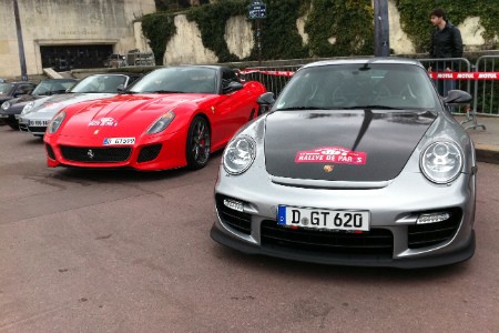 La rencontre du jour: Ferrari 599 GTO et Porsche GT2 RS
