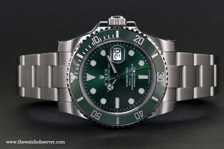 Rolex, Submariner Date Lunette Verte au banc d'essai