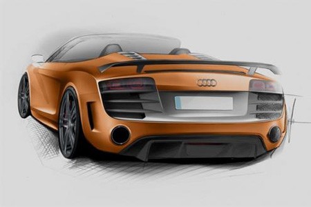 Audi R8 GT Spyder, deux teasers