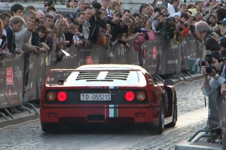 La vidéo du jour: la parade Ferrari aux 1000 Miglia