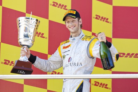 GP2 - Grosjean résiste à Bird