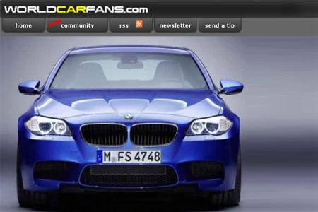 La nouvelle M5 en avance sur le web!