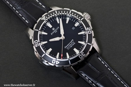 Perrelet, Seacraft 3 aiguilles-date, au banc d'essai