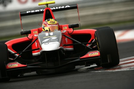 GP3 - Haryanto s'impose sous le déluge