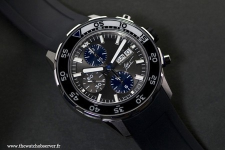 IWC, Aquatimer Chronographe Cousteau, au banc d'essai