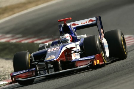 GP2 - Leal et Richelmi avec Trident à Abou Dhabi