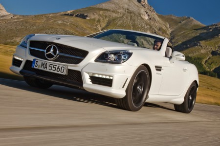 Le SLK 55 AMG en balade