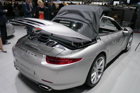 Genève 2012 : Porsche 911 Carrera Cabriolet