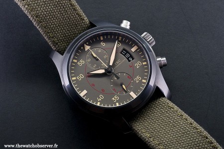 IWC, Montre d'Aviateur Chronographe TOP GUN Miramar, au banc d'essai