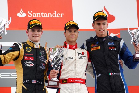 GP3 - Niederhauser s'impose après le déluge