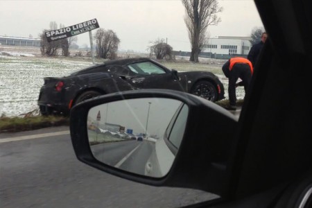 Alfa Romeo 4C : quand le prototype a un accident
