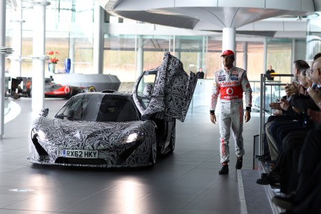 Jenson Button ambassadeur de la McLaren P1