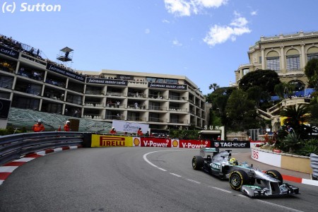 F1 - Rosberg en pole, nouveau doublé Mercedes