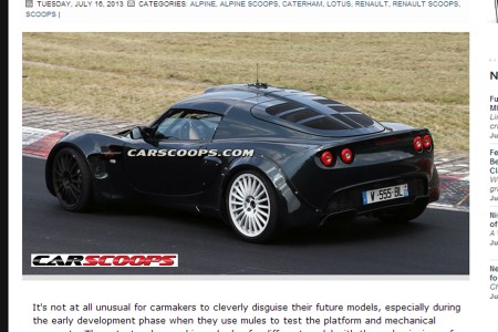 Une future Alpine aux airs de Lotus !