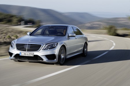 Mercedes S 63 AMG, transport express !