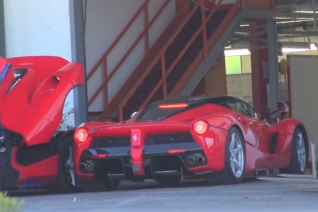LaFerrari, elle roule même sans camouflage!