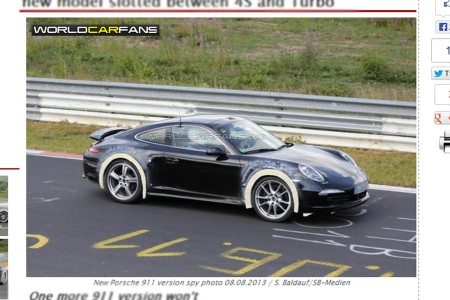 Porsche travaille-t-il sur sa 911 GTS ?