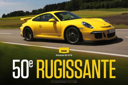 La 911 GT3 au sommet de son art dans Sport Auto