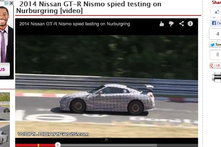 La Nissan GT-R Nismo espionnée