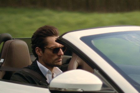 David Gandy, le dandy en Jaguar F-Type