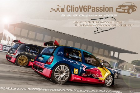 Les Renault Clio V6 ont rendez-vous à Montlhéry!