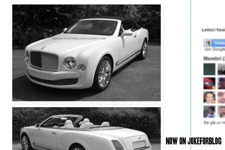 La Bentley Mulsanne Cabriolet semble prête