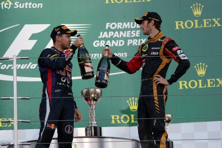 F1 - Grosjean proche du sommet