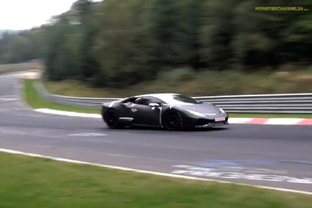 La future Lamborghini Cabrera s'exprime sur piste