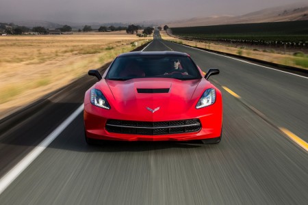 300 km/h sur route en Corvette C7 Stingray
