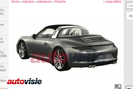 Porsche 911 (991) Targa : elle arrive !