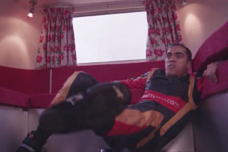 F1 - Vidéo: Grosjean et Maldonado en caravane