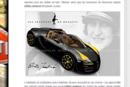 La Bugatti Légende Elizabeth Junek est déjà prête
